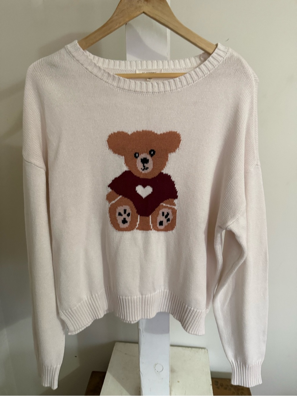 No Comment Teddy Bear Sweater